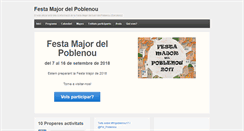 Desktop Screenshot of festamajorpoblenou.org