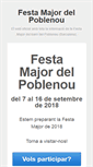 Mobile Screenshot of festamajorpoblenou.org